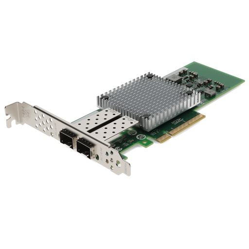[581201-B21-AO/NEW] Tarjeta de interfaz de red PCIe 2.0 x8 con puerto SFP+ abierto dual de 10 Gbps comparable HP® 581201-B21 con arranque PXE