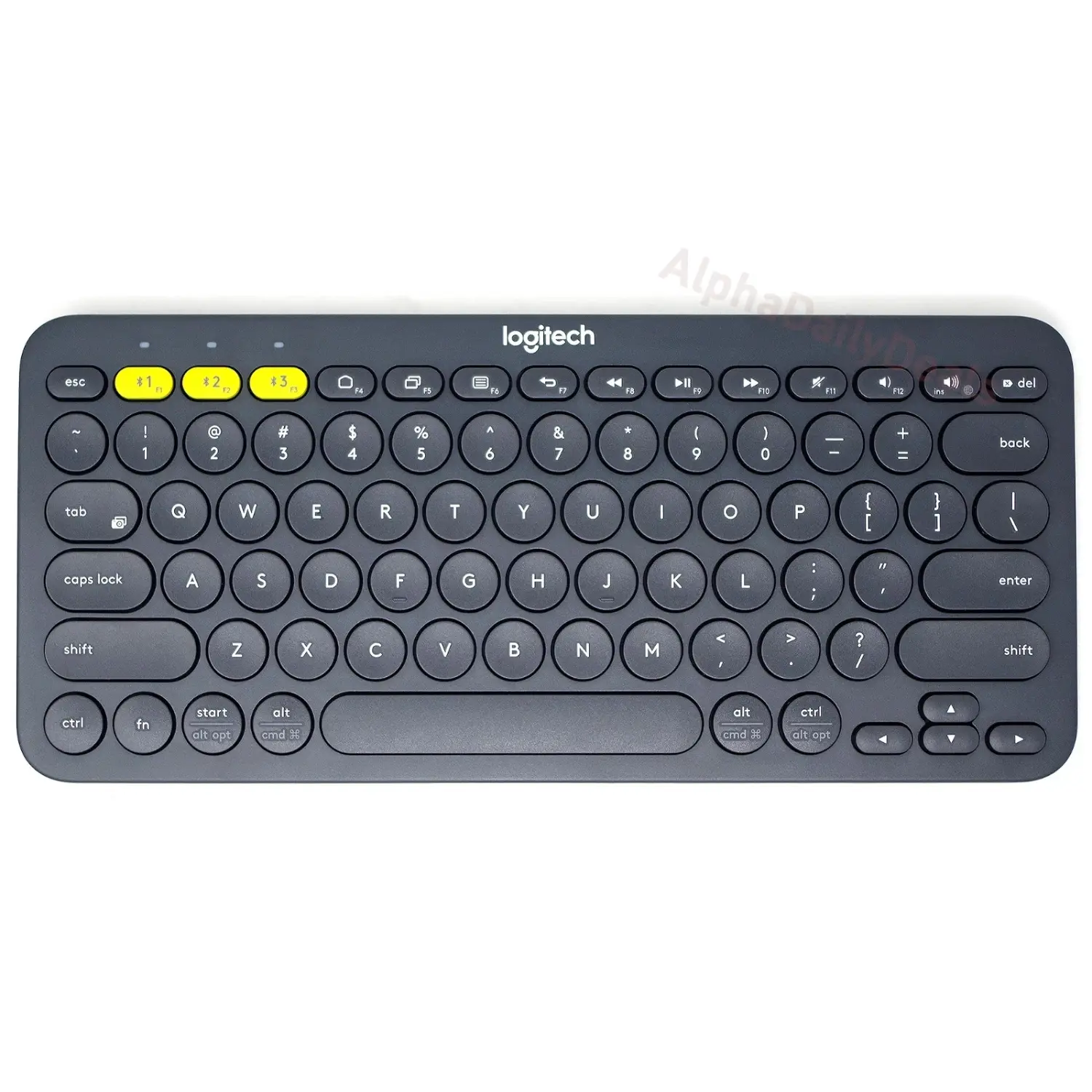 [920-007558/NEW] Logitech K380 Multi-Device – Teclado Bluetooth Compacto, Silencioso y Portátil, Compatible con Windows, macOS, iPadOS, Android, ChromeOS y Smart TV