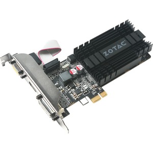 [ZT-71304-20L/NEW] Zotac NVIDIA GeForce GT 710 Graphic Card - 1 GB DDR3 SDRAM - Low-profile