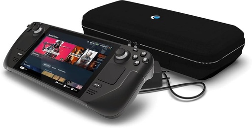 Consola Valve Steam Deck 7" LCD, AMD Zen 2 APU, 16GB RAM, 64GB Storage, Steam OS 3.0