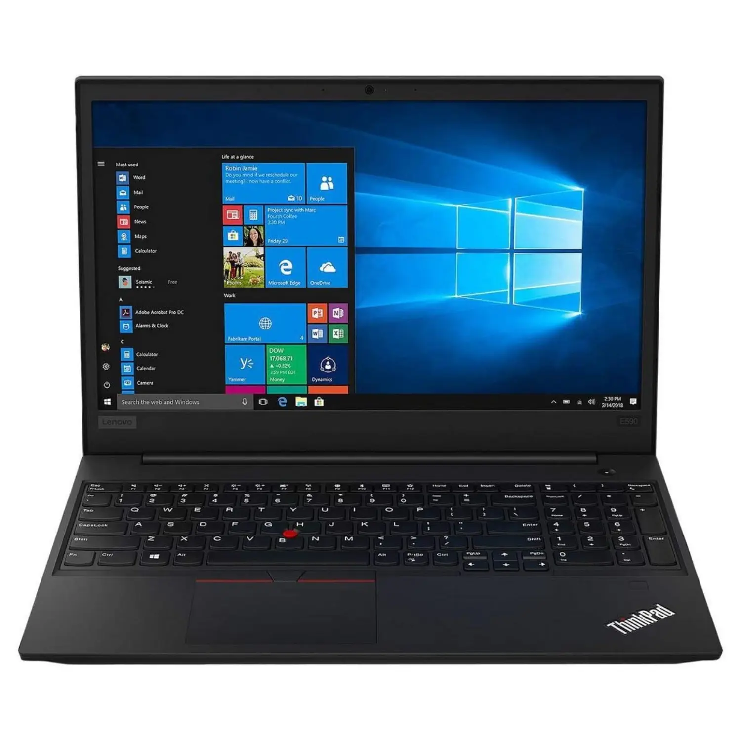 [20NB005MUS/NEW] Lenovo ThinkPad Edge E590 - Notebook 15.6" con Procesador Intel Core i5 de 8.ª Generación, 4GB RAM y 500GB HDD