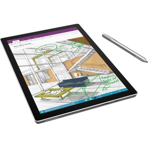 [FJQ-00001/RFB] Microsoft Surface Pro 4 Tablet - 12.3" - Core M 6th Gen m3-6Y30 Dual-core (2 Core) 900 MHz - 4 GB RAM - 128 GB SSD - Windows 10 Pro 64-bit - Silver