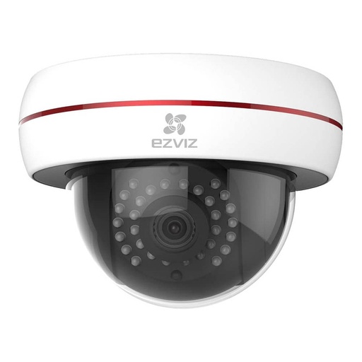 [SKEZHUSKEYDM/RFB] CS-CV220 - Cámara Domo 2MP IP WiFi - Lente 4mm - Angulo de 90° - IR 30Mtrs - WDR 120dB - Slot microSD hasta 128GB - Wi-Fi 2.4Ghz - IP66 para exteriores