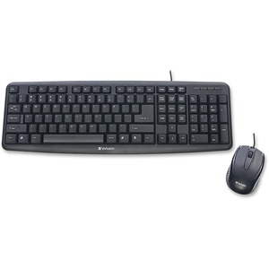 [99202/RFB] Teclado y ratón Verbatim Slimline - QWERTY - 1 Paquete(s)