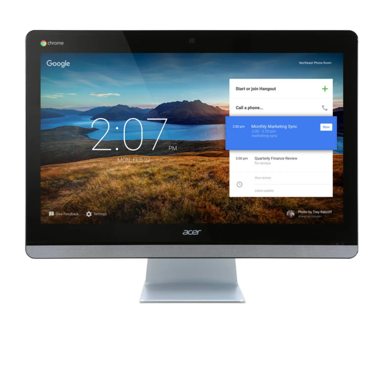 [DQ.Z0DAA.001/RFB] PC All-in-One Acer Chromebase 24 CA24I-CT - Pantalla Táctil 23.8" Full HD, Intel Celeron 3215U, 4GB RAM, 16GB SSD, ChromeOS (DQ.Z0DAA.001)