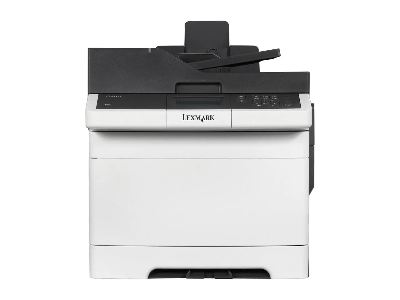 [288D0500/RFB] Lexmark CX410E Laser Multifunction Printer - Color - Plain Paper Print - Desktop - Refurbished