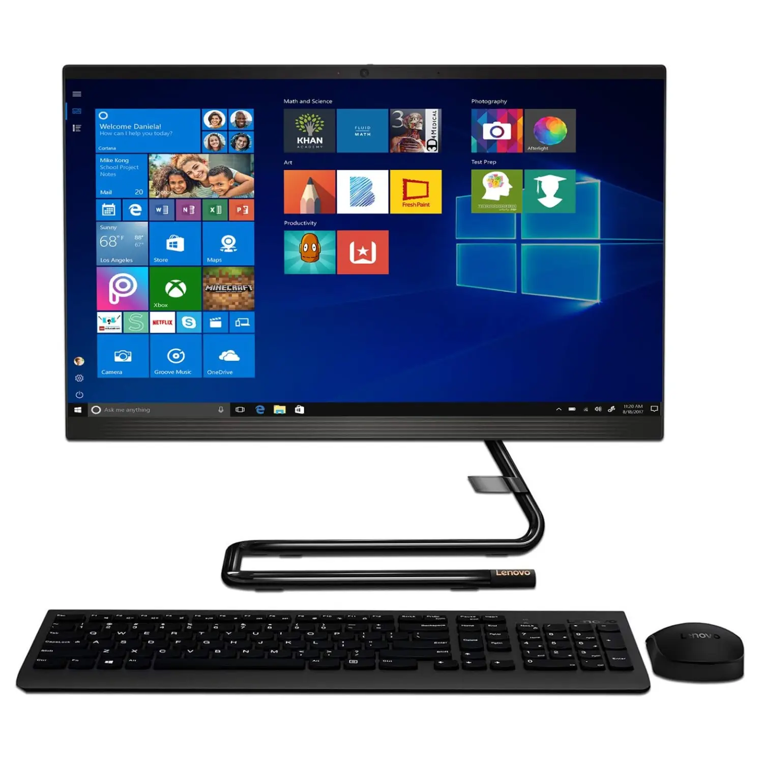 [F0EB0094LD/NEW] Lenovo IdeaCentre AIO 340-22IWL | 21.5" FHD | Intel Core i3-8145U | 4GB RAM | 1TB HDD | Windows 10 Home