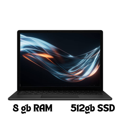 Microsoft Surface Laptop 5 15” Intel Core i7-1255U, 8GB RAM, 512GB SSD, Pantalla Táctil PixelSense, Windows 11 Home – Negro Mate, Ultraligera y Potente