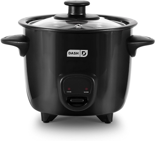 [DRCM200BK/NEW] Mini arrocera Dash con Keep Warm - Negro