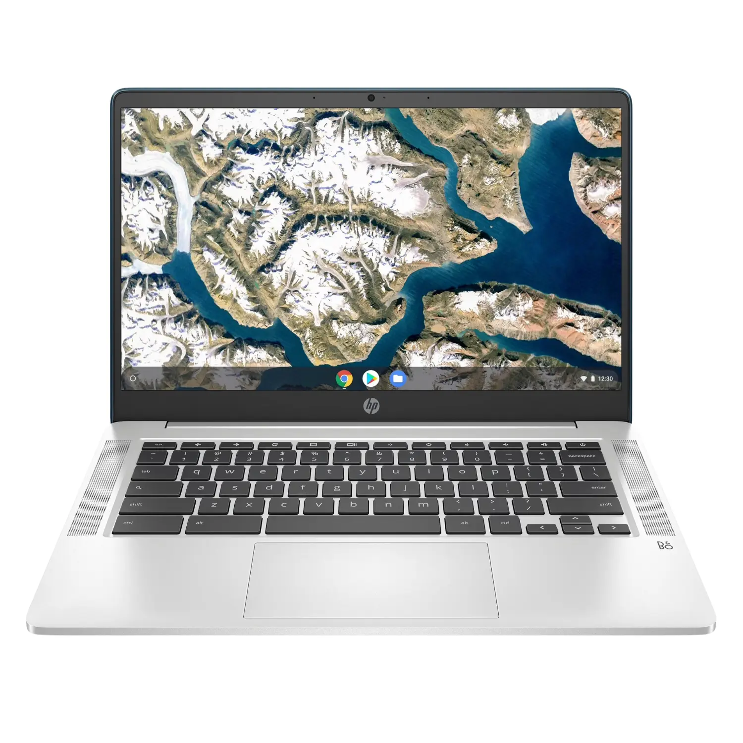 [4A4Z9UA#ABA/RFB] HP Chromebook 14a-na0180nr - Laptop 14", Intel Celeron N4120, 4GB RAM, 32GB eMMC, Chrome OS, Plata (Refurbished)