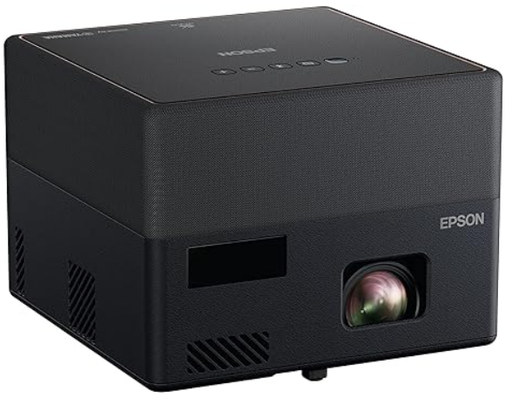 [V11HA14020/OB] Open Box Epson EpiqVision Mini EF12 3LCD Projector - 16:9 - Black