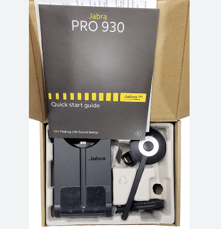 [930-65-503-105/OB] Open Box Jabra PRO 930 USB Mono MS Wireless Headset