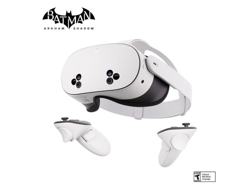 [SK-1000209-01/NEW] Meta Quest 3S 256GB — Get Batman: Arkham Shadow and 3-Month Trial of Meta Quest+ Included — All-In-One Headset - White