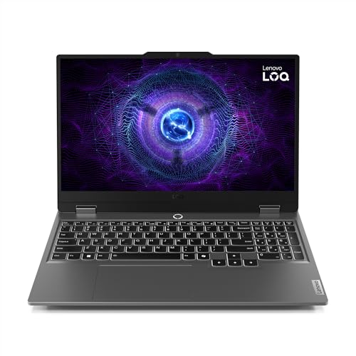 Lenovo LOQ 15IAX9 – Laptop Gaming 15.6″ FHD 144Hz, Intel Core i5-12450HX, 12GB RAM, 512GB SSD, NVIDIA GeForce RTX 3050 6GB, Windows 11, Luna Grey