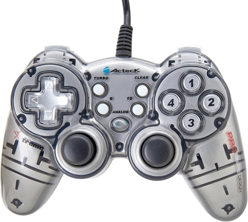[JYACAGJ3350SI/NEW] ACTECK JOYPAD XT SHOCK PROKIDS USB