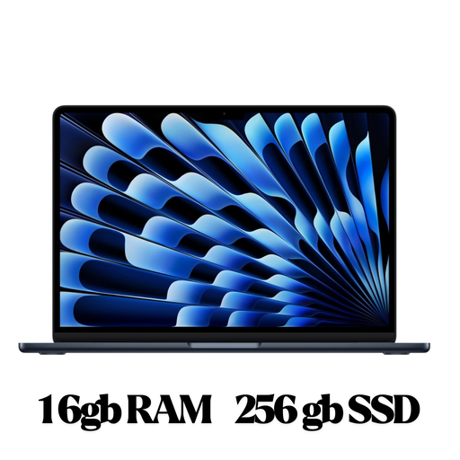 Apple Laptop MacBook Air 2025 con chip M4: diseñada para Apple Intelligence, pantalla de retina líquida de 13.6''