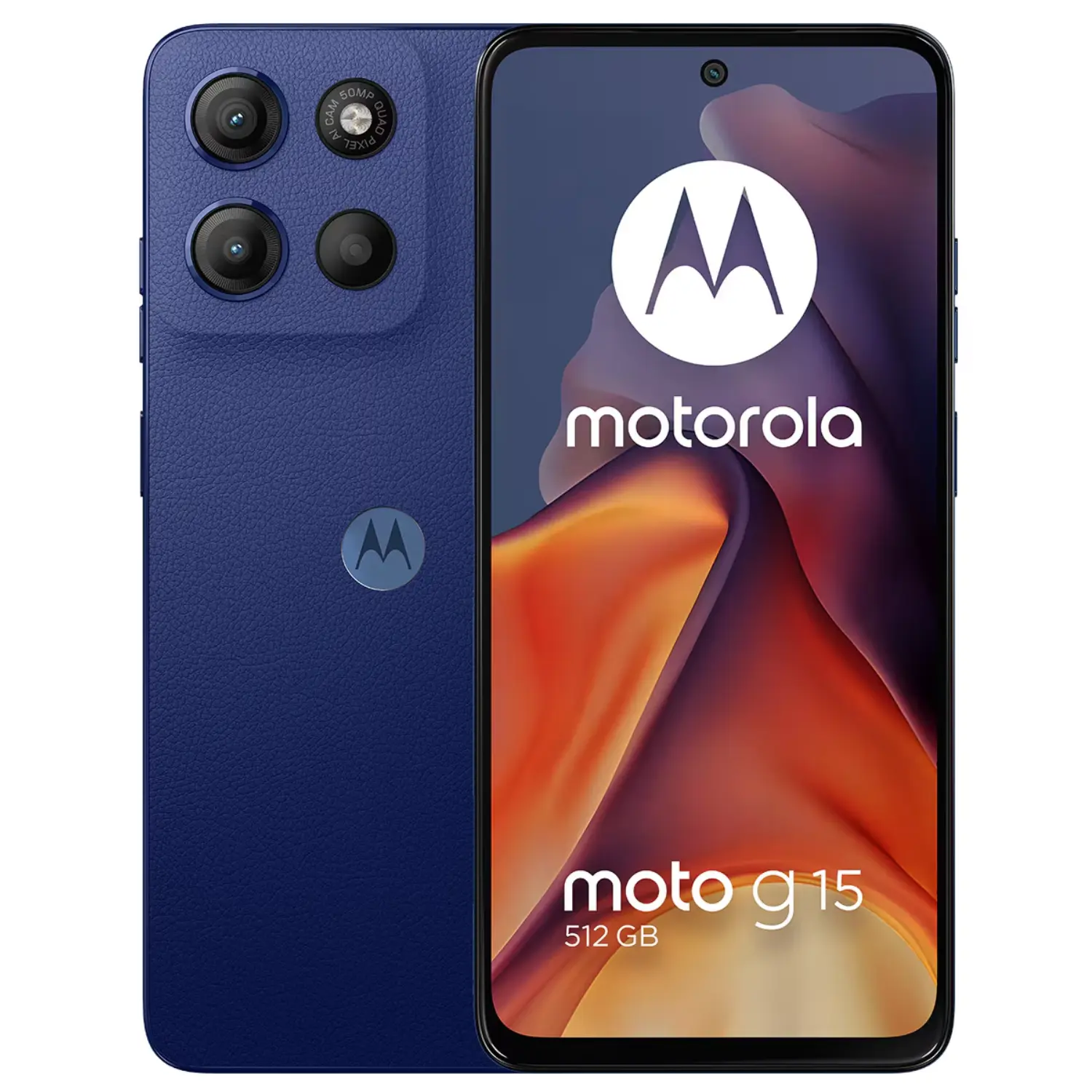 [PB6D0086CR/NEW] Motorola Moto G15 Azul 512GB 4GB RAM Latino XT2521-2 Pantalla FHD+ Cámara 50MP