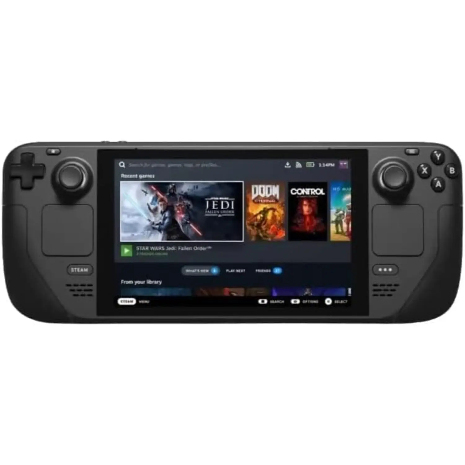 [V004284-30/NEW] Valve Steam Deck 256GB LCD – Consola Portátil Gaming, SSD 256GB, Pantalla 7", SteamOS, Controles Integrados, Lista para Jugar