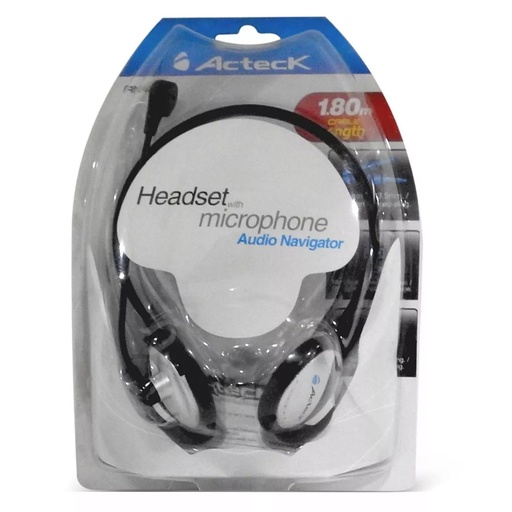 [MIACAMUAN480/NEW] Audífonos de Diadema Acteck con micrófono