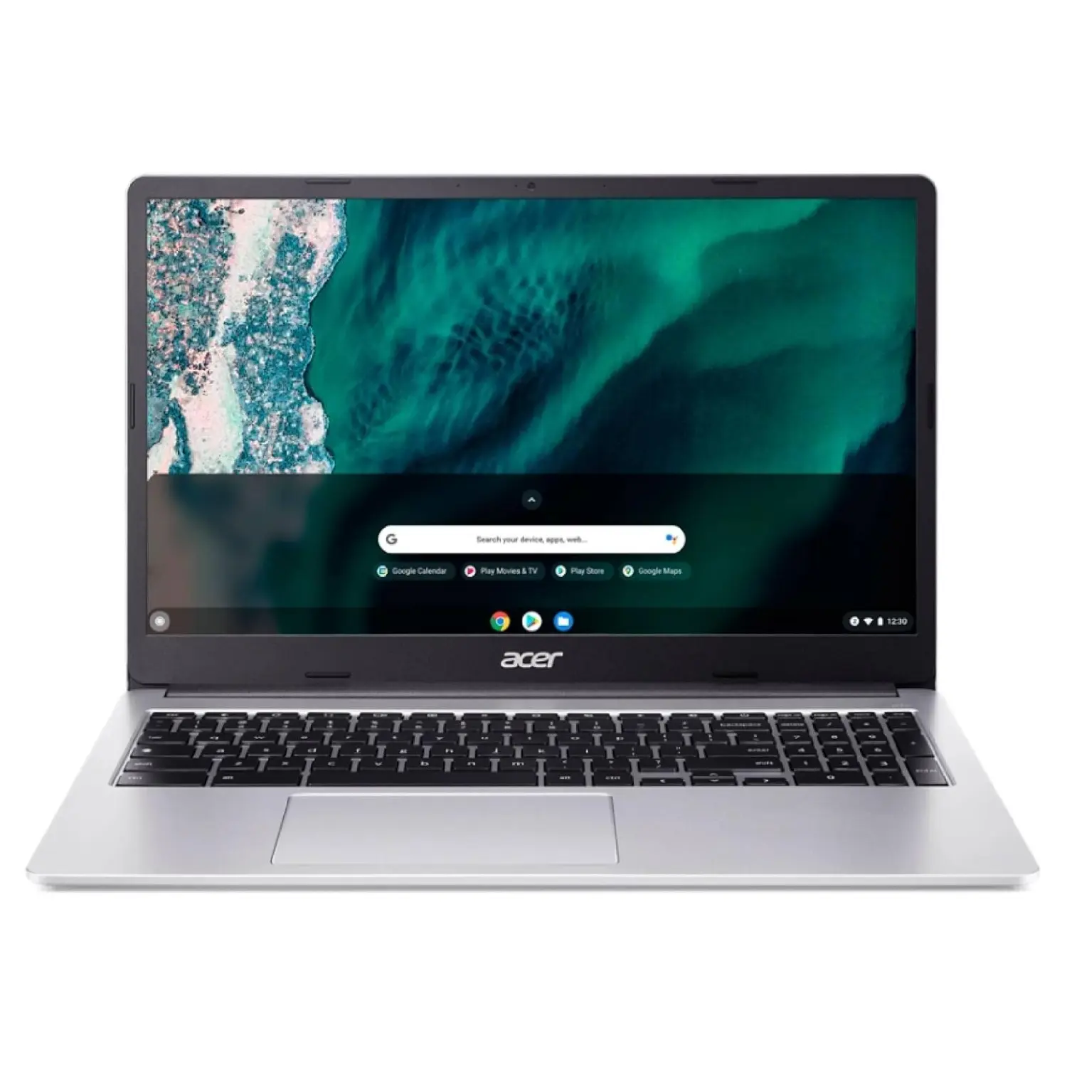 [NX.AZ0AA.007/OB] Acer Chromebook 315 15.6" FHD - Intel Celeron N4500, 4GB RAM, 64GB eMMC, Chrome OS - Pure Silver (Open Box)