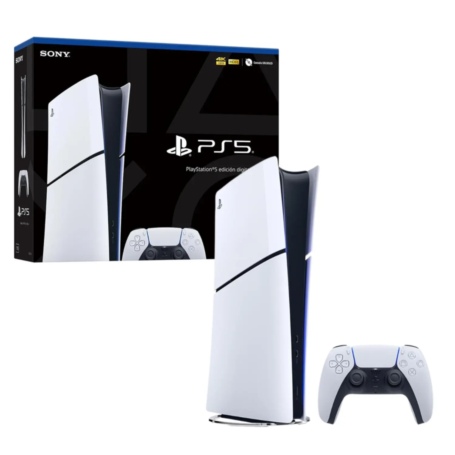 [1000039669/NEW] Sony PlayStation 5 Slim Digital Edition Consola SSD Ultra HD Blanca