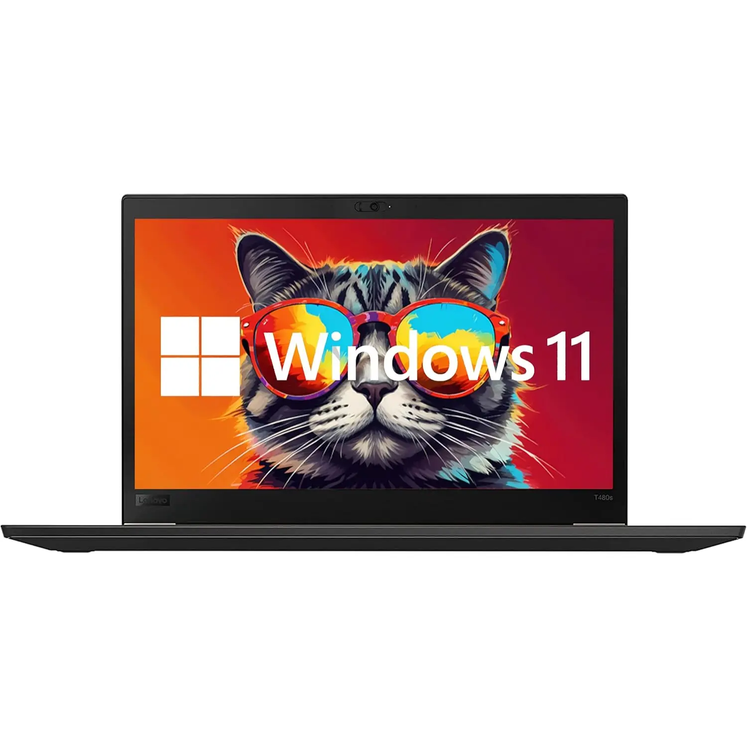 [T480S-I5-8-256/RFB] Reacondicionado-Lenovo ThinkPad T480s 14" FHD i5-8350U 8GB 256GB SSD NVMe Win11 Pro Grado A