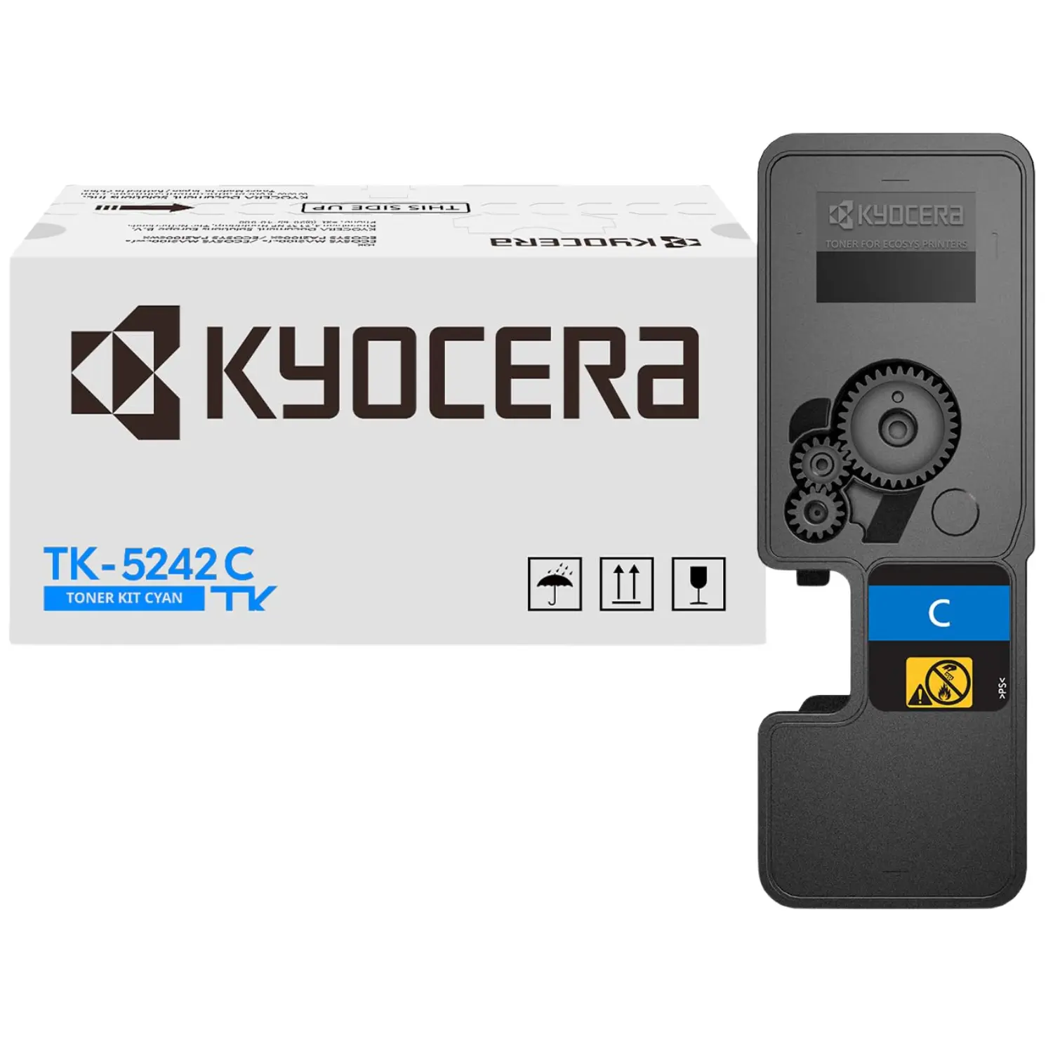 [TK-5242C/NEW] Tóner Original Kyocera TK-5242C Cian para ECOSYS P5026cdw M5526cdw
