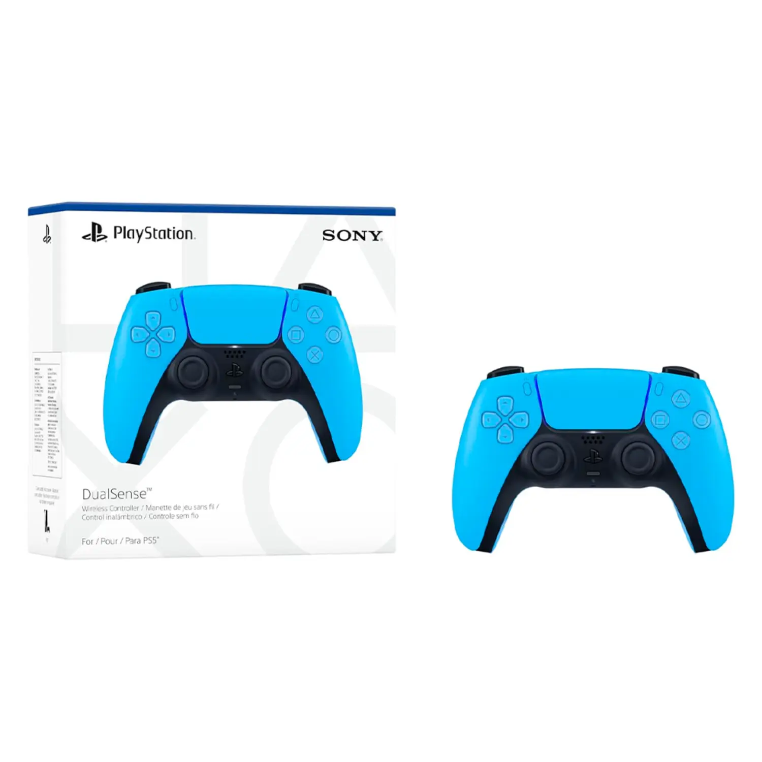 [1000039940/NEW] Sony PlayStation 5 DualSense Control Inalámbrico PS5 Azul Estelar