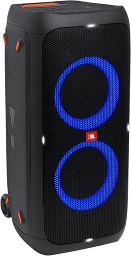 Bocina Portátil JBL PartyBox 310 | Efecto Luz | 18 HRS De Duración De La Batería | Color Negro | Open Box