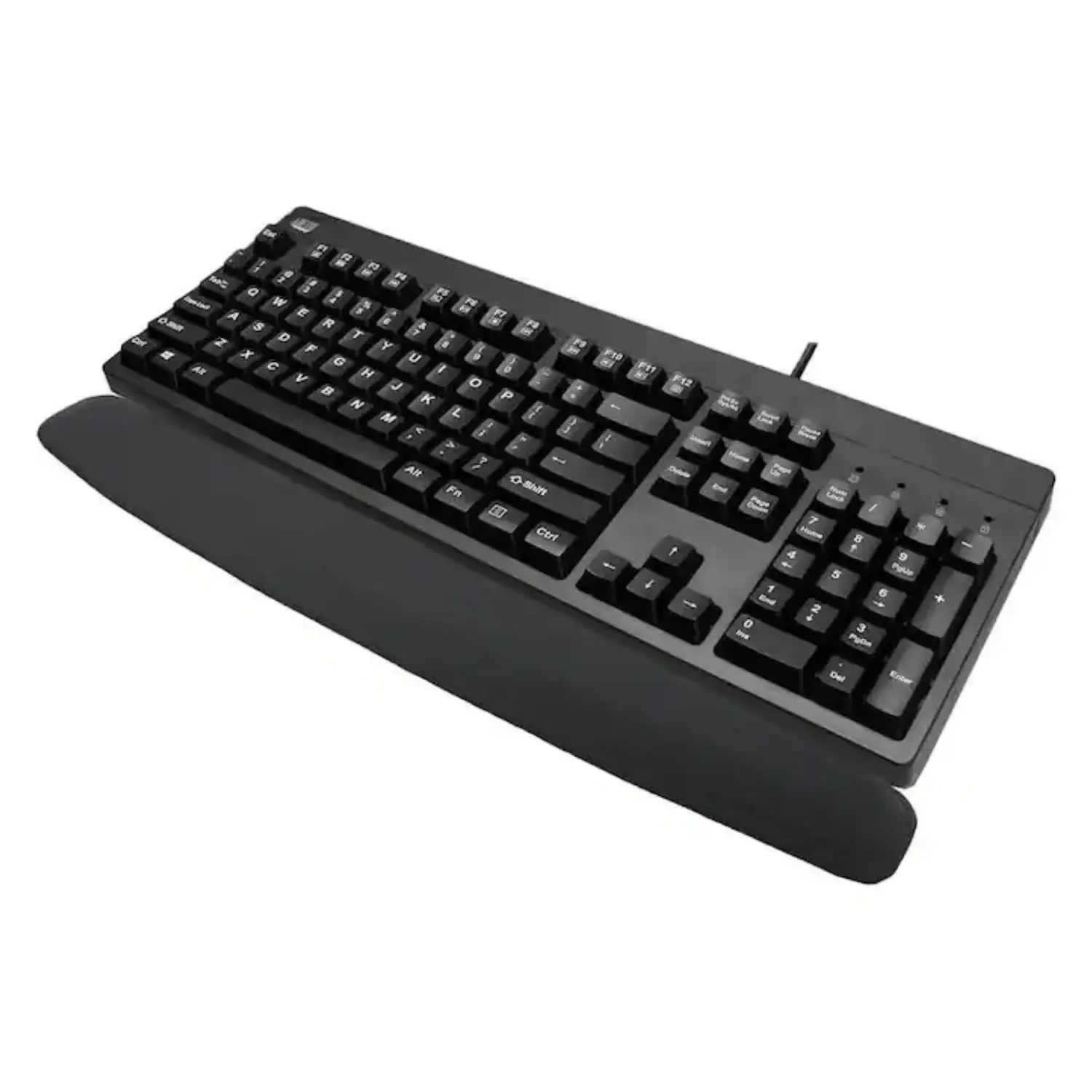 [TRUFORMP300/NEW] Adesso Descanso de Muñeca Memory Foam para Teclado Ergonómico Negro