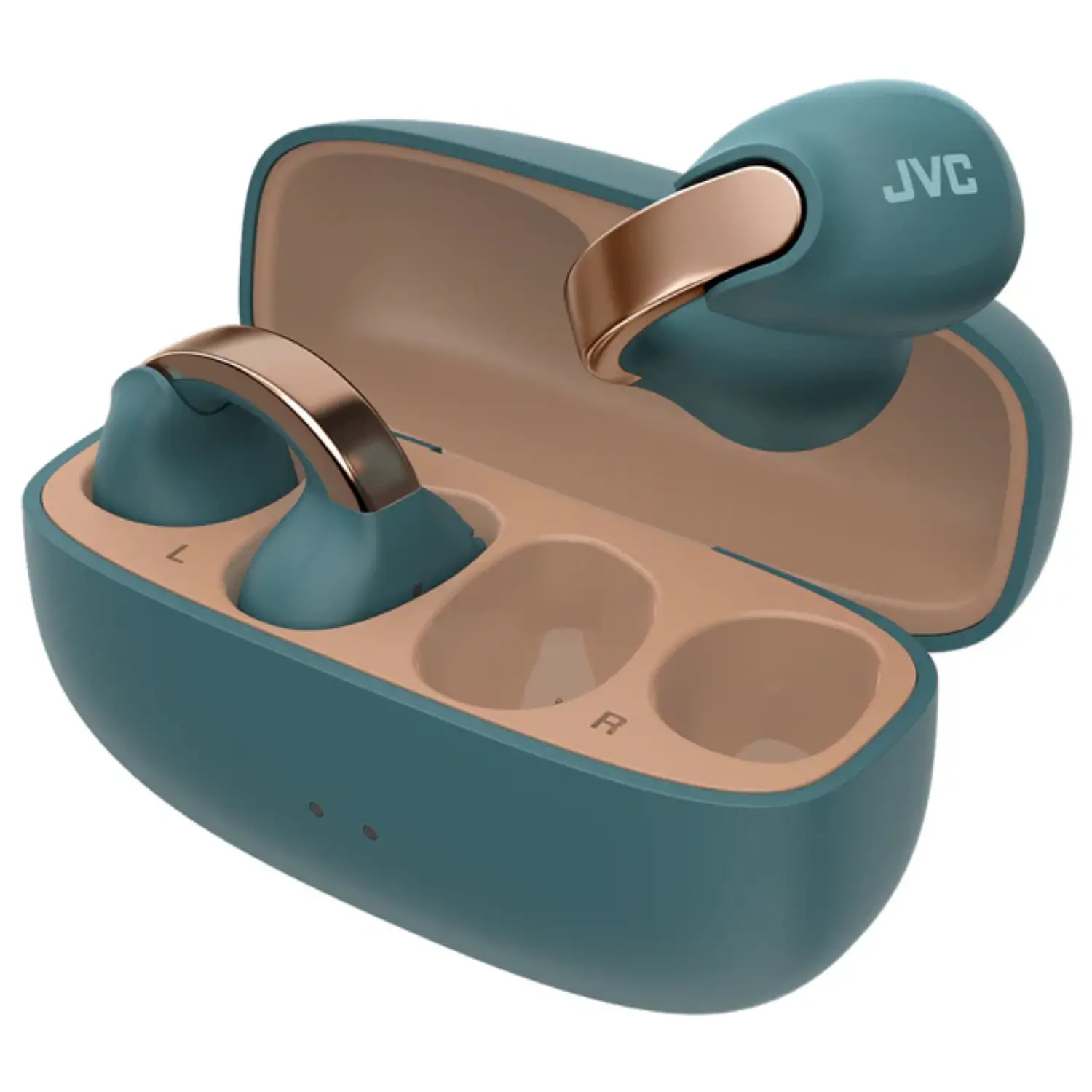 [HANP1TA/NEW] JVC Nearphone Open-Ear Wireless Earbuds Bluetooth Azules