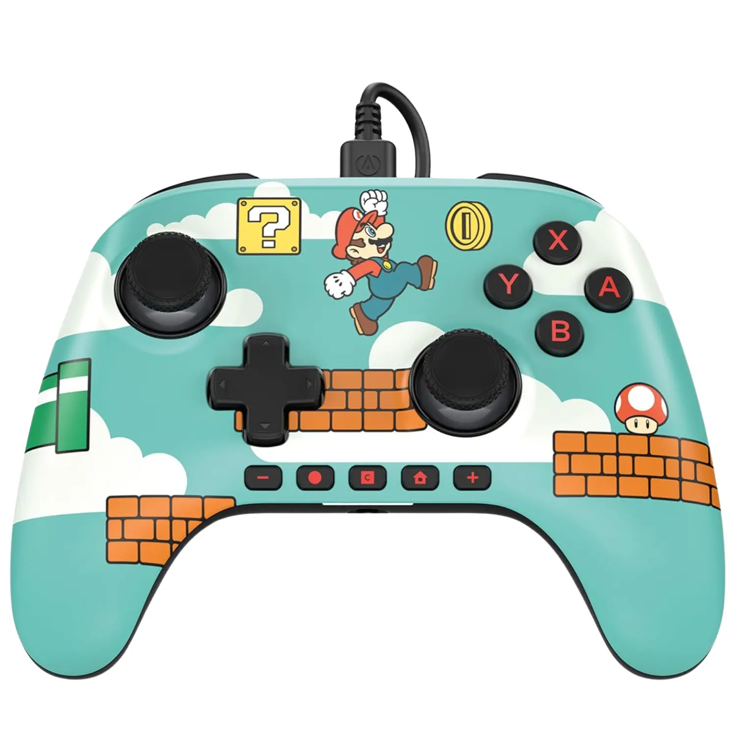 [NSGP0527-01/NEW] PowerA Advantage Controller para Nintendo Switch 2 Mario Time Alámbrico Oficial