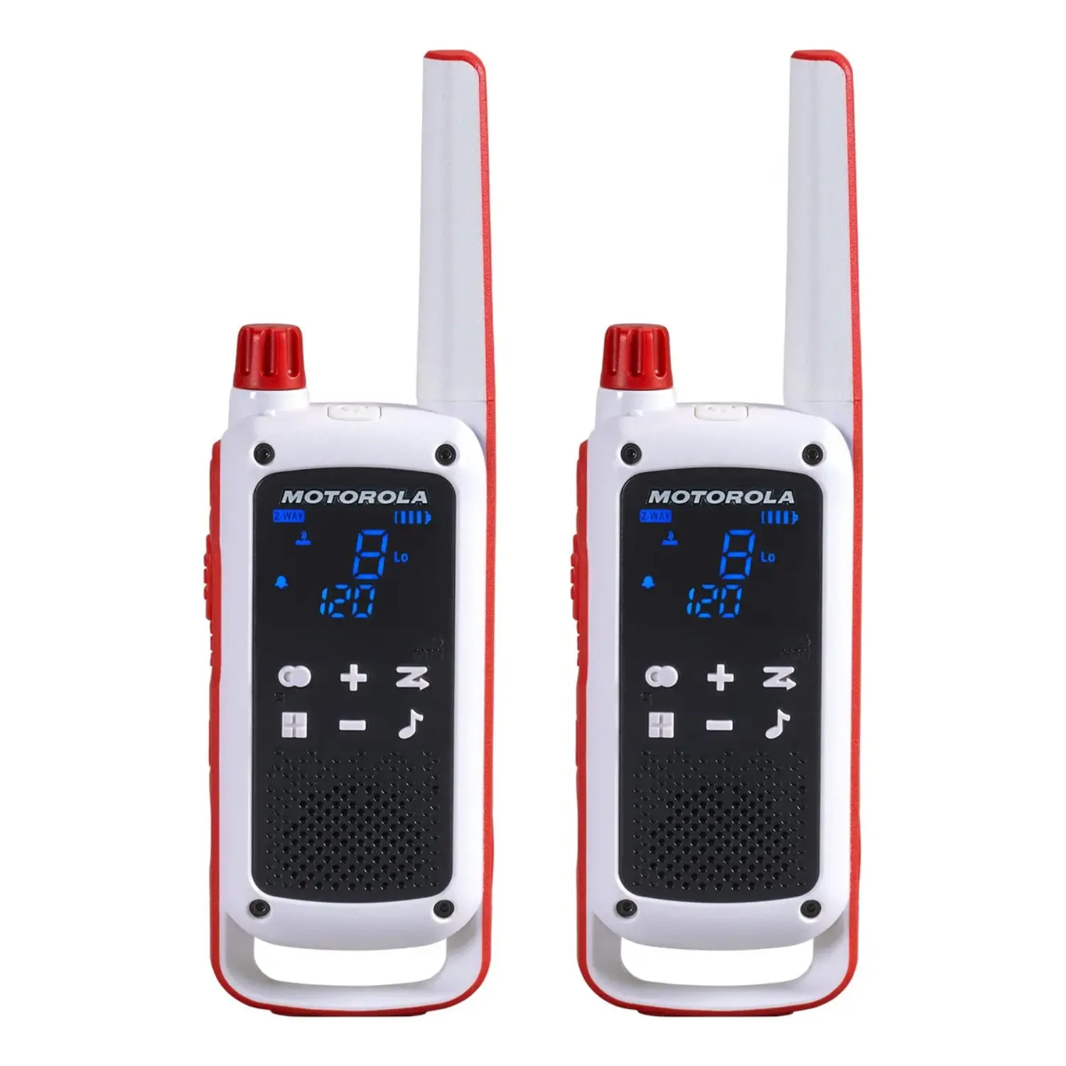 [T478/NEW] Motorola Talkabout T478 – Walkie Talkie de Emergencia, Licencia American Red Cross, Comunicador Two-Way, Linterna Integrada, Alcance Extendido (Nuevo)