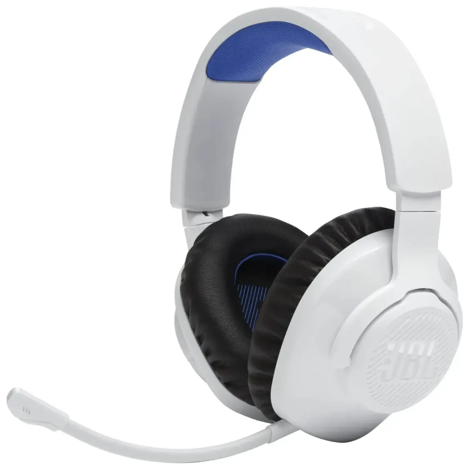 [JBLQ360PWLWHTBLUAM/NEW] JBL Quantum 360P Wireless Audífonos Gamer PS5 PS4 Blanco Azul