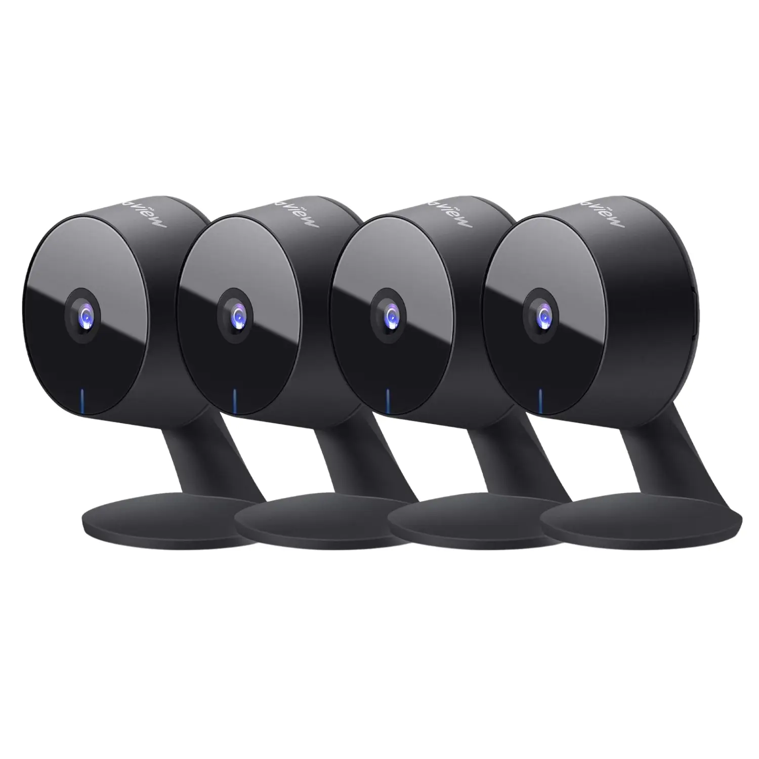 [LV-PWF1B-4PKG/NEW] LaView Kit 4 Cámaras Seguridad WiFi 1080P Visión Nocturna Alexa