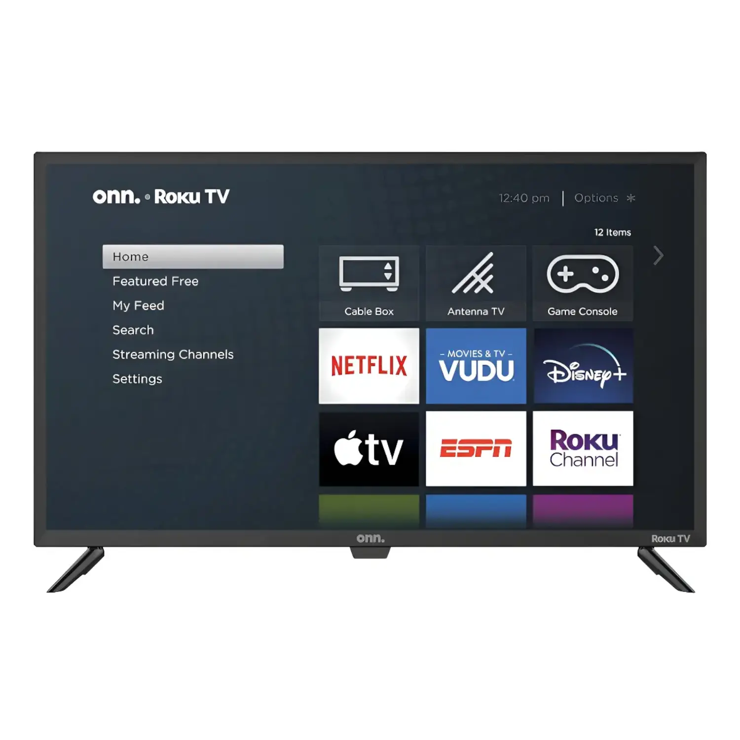 [100012589/NEW] ONN 32" Smart TV HD Roku TV WiFi HDMI LED